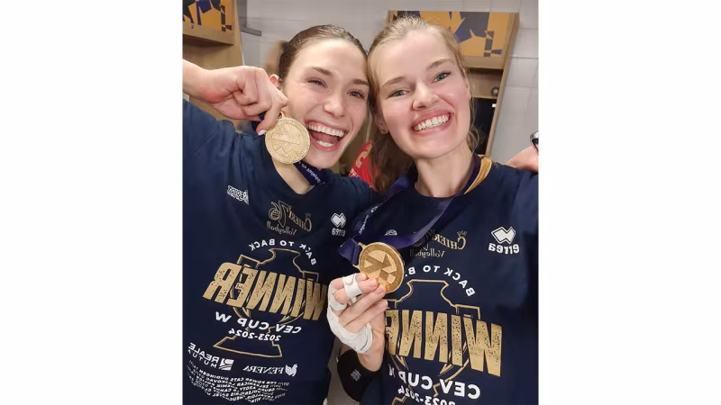 Romy Jatzko (li.) und Camilla Weitzel. Foto: CW