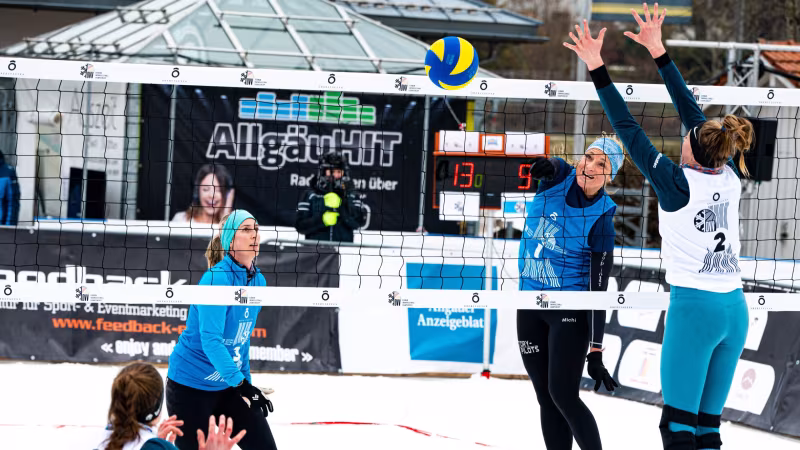 Jetzt anmelden! German Snow-Volleyball Tour startet im Januar in Balderschwang