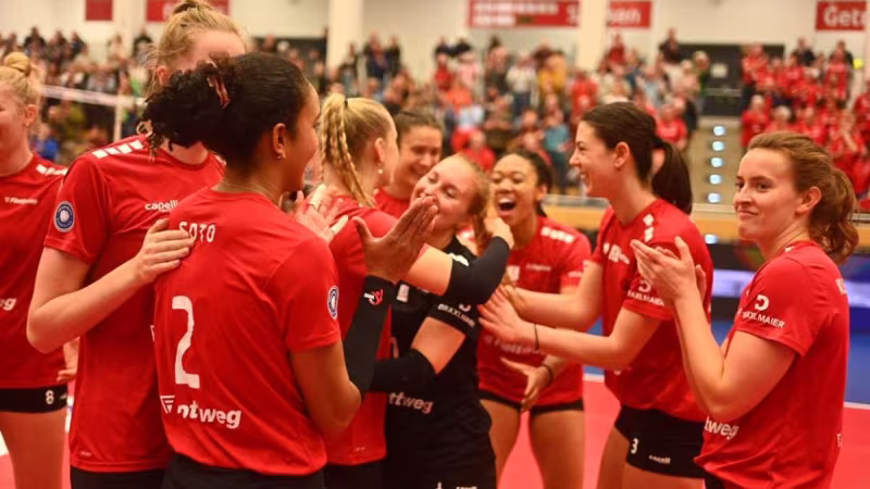 DVV-Pokal: Vilsbiburg wirft Schwerin raus - Halbfinals ausgelost