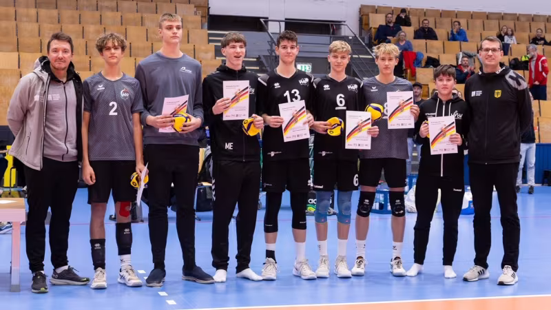 MVP-Team der Männer. Foto: Frank Ziegenrücker