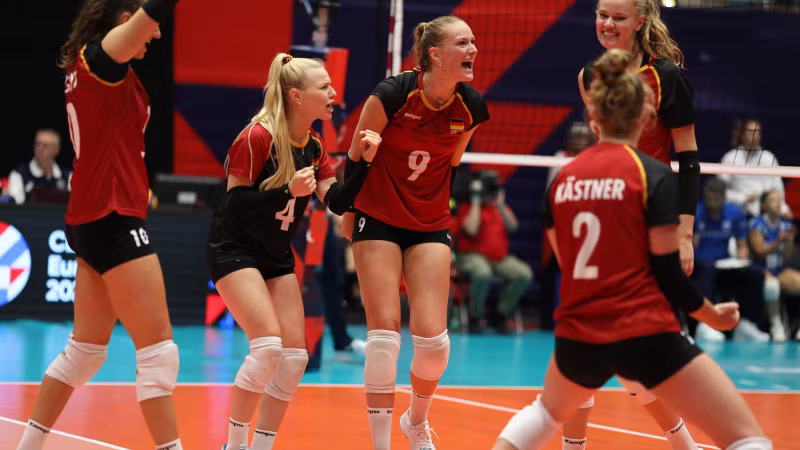 Olympia-Quali: DVV-Frauen mühen sich gegen Korea zum dritten Sieg