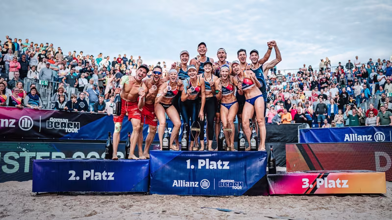 Müller/Tillmann und Ehlers/Wickler verteidigen ihre Deutschen Meistertitel