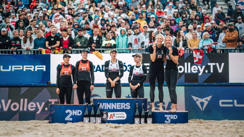 Beach-EM: Ludwig/Lippmann gewinnen Bronze