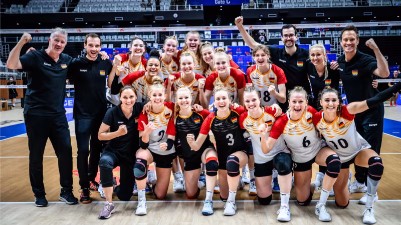 VNL: DVV-Frauen ziehen erstmals ins Finale ein