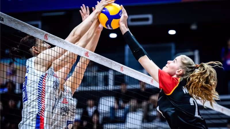 VNL: DVV-Frauen verlieren knapp gegen Weltmeister Serbien