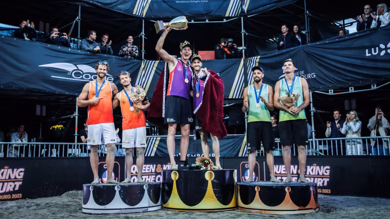 Ehlers/Wickler küren sich zu Europas "Kings of the Court"