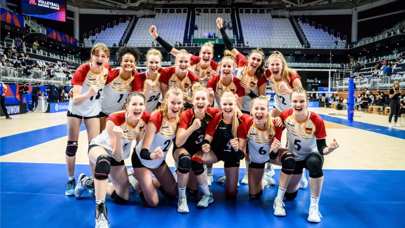 VNL: DVV-Frauen starten mit Sieg in dritte Woche