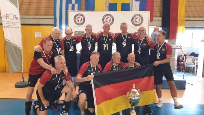 Deutschland gewinnt erneut WM-Titel der Ü60-Senioren