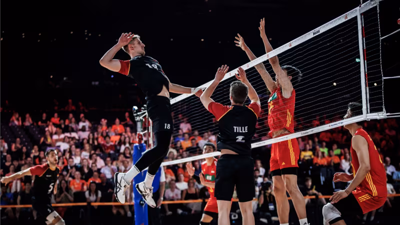 VNL: DVV-Männer verlieren gegen China