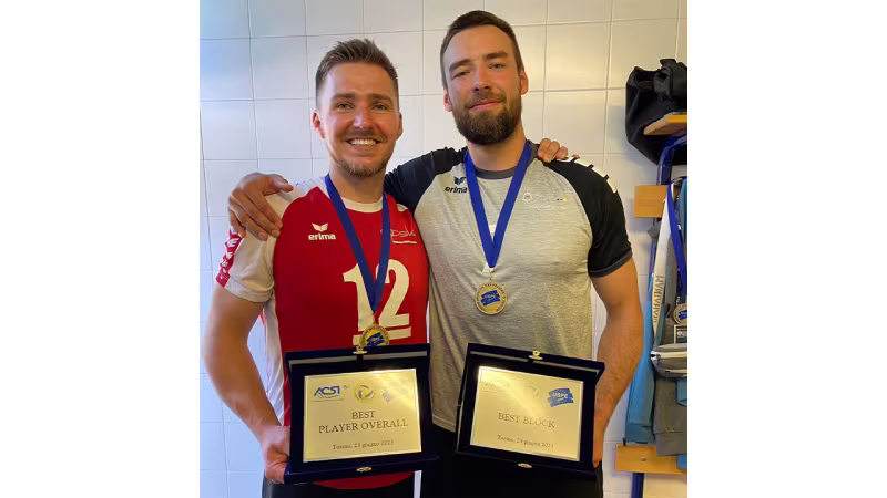 Ole Schwerin (links) und Georg Klein