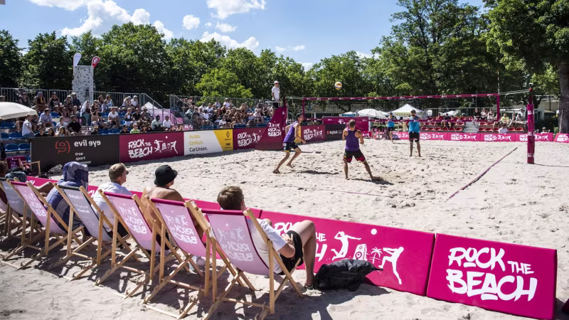 ROCK the BEACH startet auf Fehmarn - Turniere in Berlin und Stuttgart abgesagt