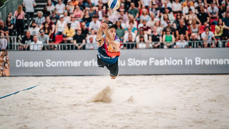Titelverteidigung: Clemens Wickler (Foto) und Nils Ehlers haben das GBT-Turnier in Bremen gewonnen. (Foto: Justus Stegemann)