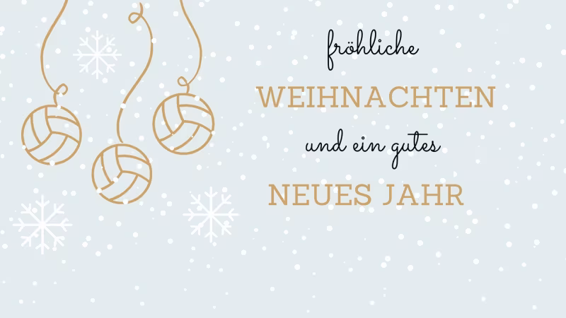 Wir wünschen schöne Weihnachten!