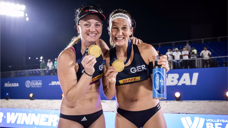 Dubai Challenge - Gold für Isabel Schneider und Julia Sude