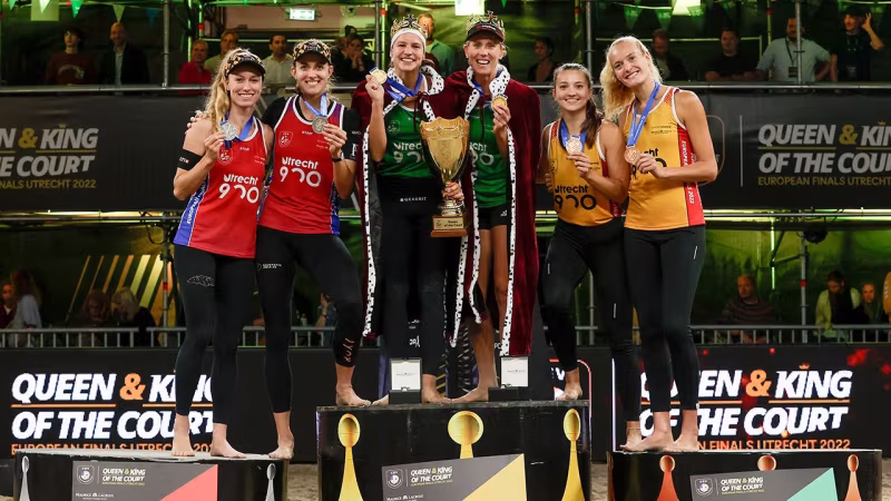 Karla Borger und Chantal Laboureur sind die Queens of the Court beim European Final in Utrecht