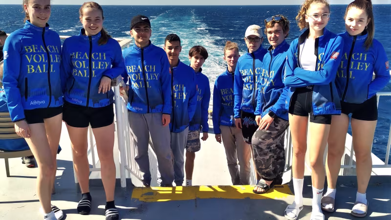 Volleyballer*innen unterwegs zu neuen Ufern