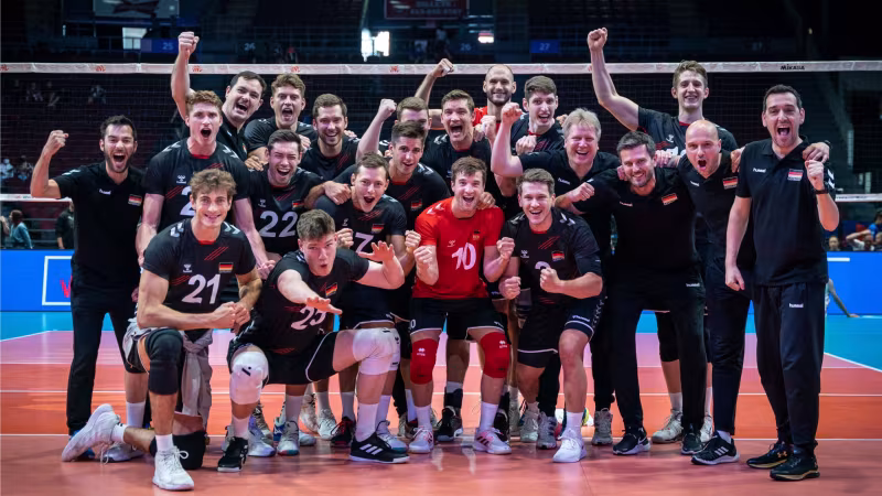 Männer-Nationalteam auf dem Weg zur Volleyball-Weltmeisterschaft 2022