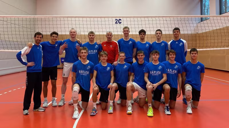 Foto DVV: Das Abschlussfoto mit Vital Heynen darf natürlich nicht fehlen.