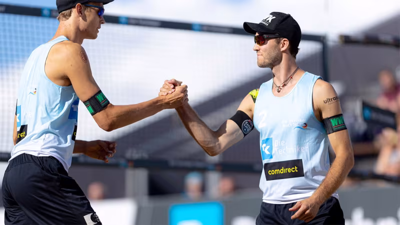 Die Beach-Volleyball EM ab Freitag live auf SPORT1+