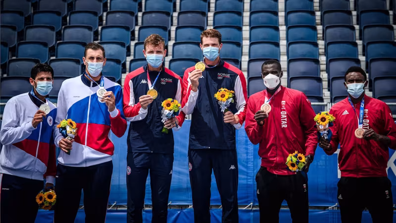 "Beach-Volley Vikings" krönen sich mit der Gold-Medaille, Bronze geht an Katar