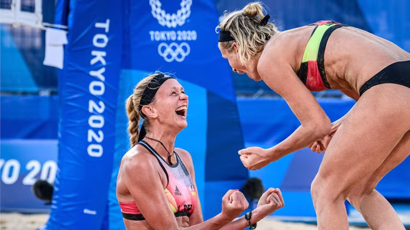 Foto FIVB: Margareta Kozuch hielt dem Druck in den entscheidenden Momenten stand.