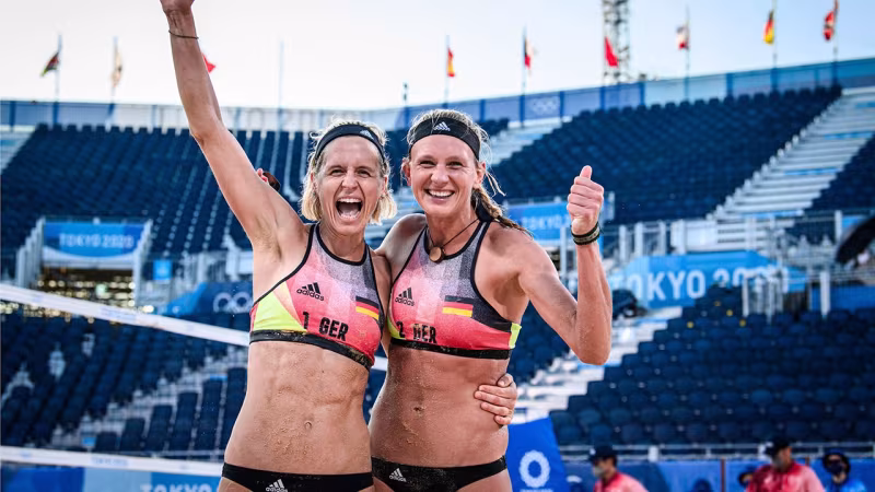 OLYMPIA-VIERTELFINALE für Kozuch/Ludwig - 2:1 Krimi gegen Brasilien