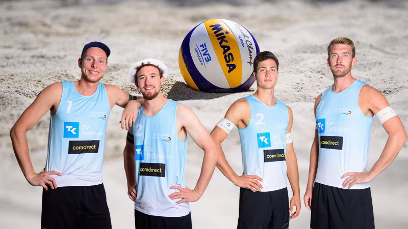 Beach-Volleyball Teams für Continental Cup nominiert 