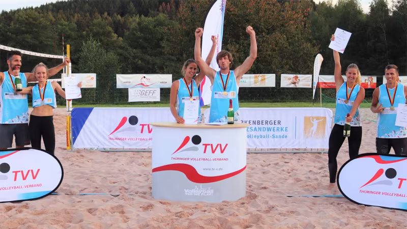 Deutsche Mixed Beach-Volleyball Meisterschaften 2021 in Gotha