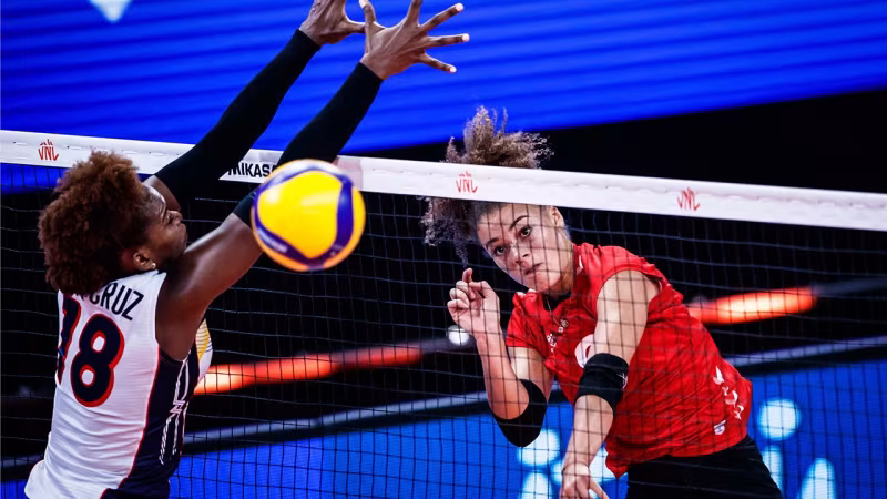 VNL-Frauen: Schmetterlinge auf Platz zehn - USA mit Gold