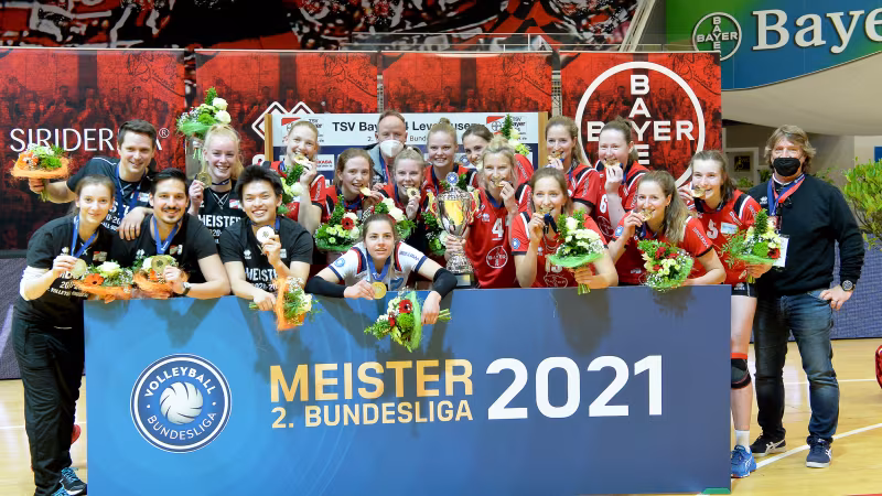 Meisterlicher Jubel in der Ostermann-Arena; Foto: Mowy