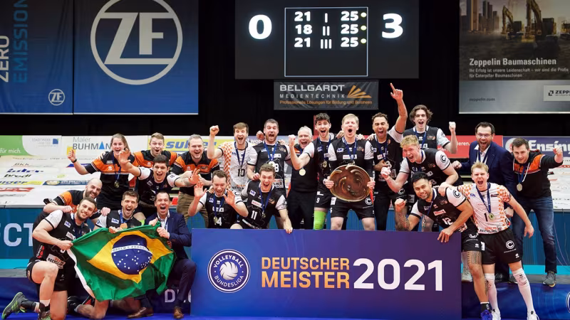 BR Volleys sind Deutscher Meister 2021