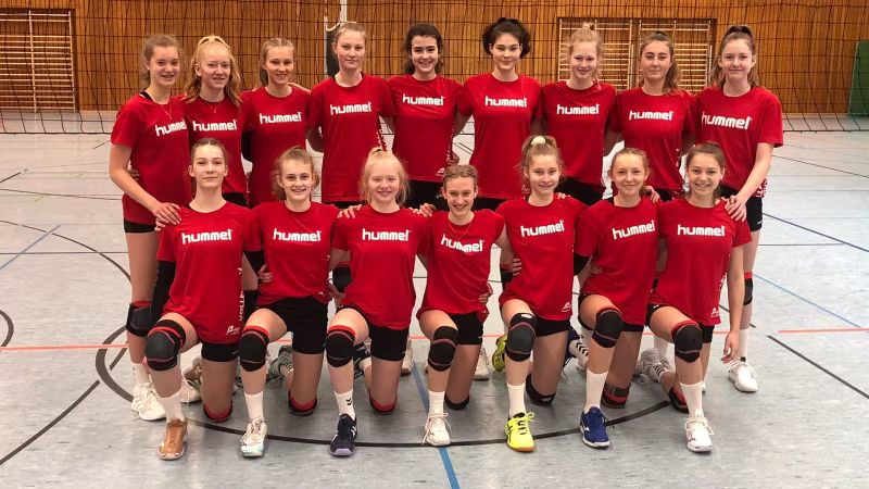 Die U16 des DVV im Lehrgang in Baden-Baden; Foto: DVV