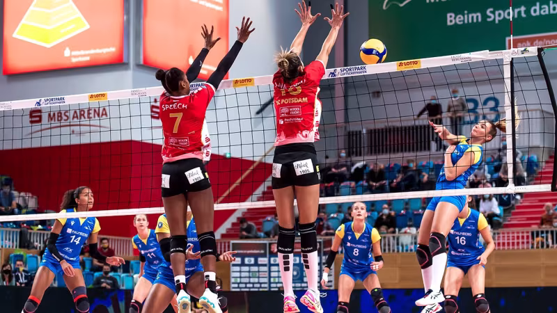 Generalprobe für das Pokalfinale zwischen Schwerin und Potsdam