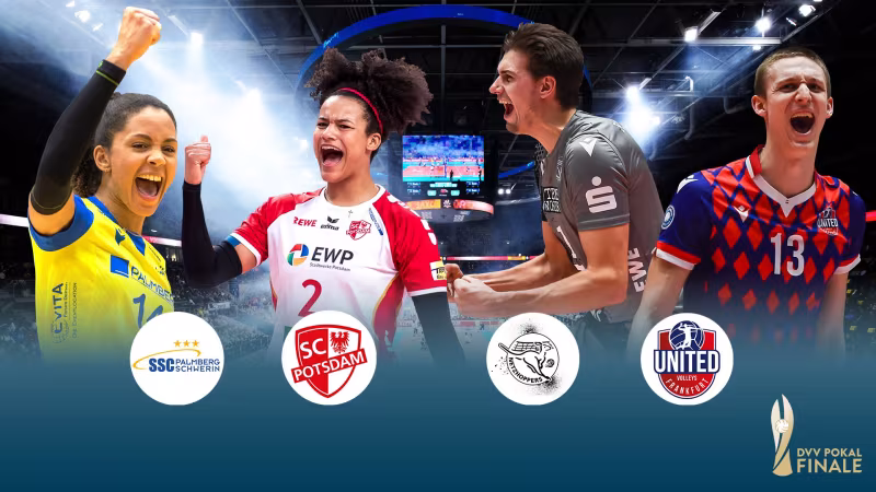 DVV-Pokalfinale findet in SAP Arena statt – SPORT1 überträgt beide Spiele live im Free-TV