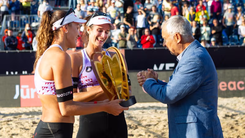 Foto CEV: Erstmals seit 2004 gewinnt die Schweiz die EM der Frauen.