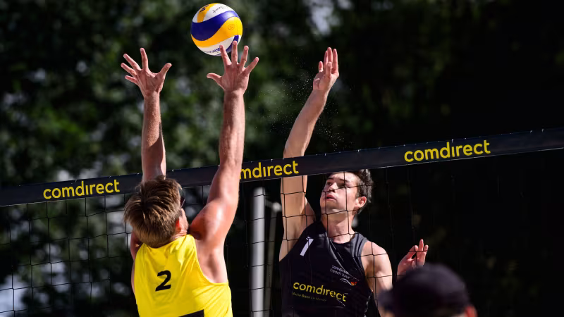 Foto Conny Kurth: Tobi Brand spielt am Sonntag um ein DM-Ticket.