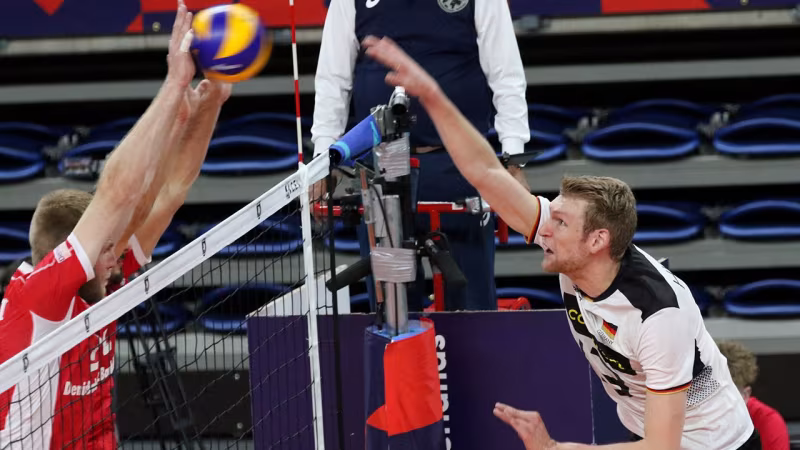Foto CEV: Simon Hirsch wurde bester Scorer des Spiels.