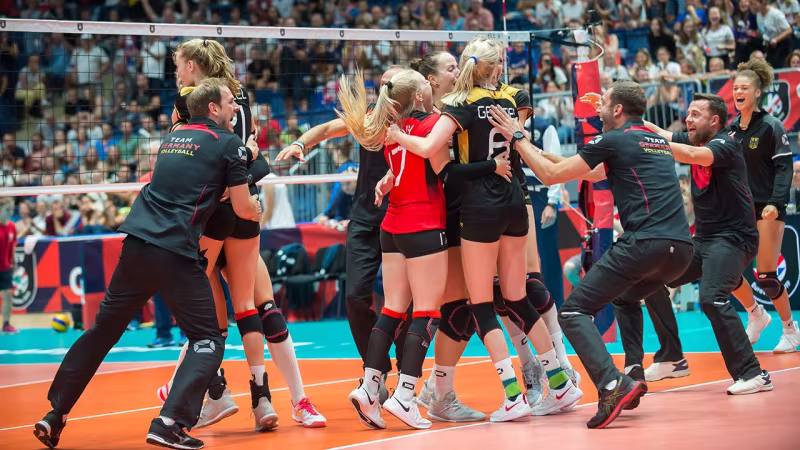 Foto CEV: Momente des Glücks.
