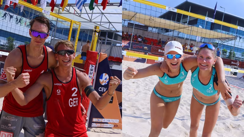 Doppelsilber für Deutschland