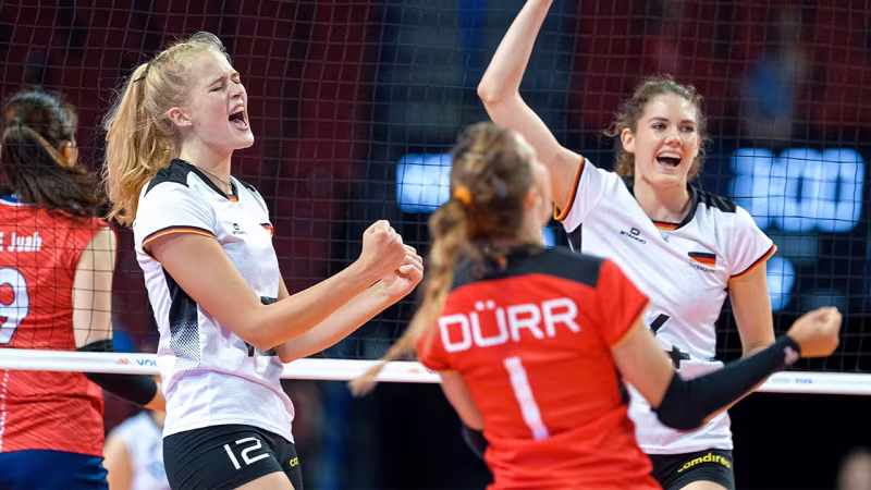 Foto FIVB: Die Schmetterlinge freuen sich auf Stuttgart.