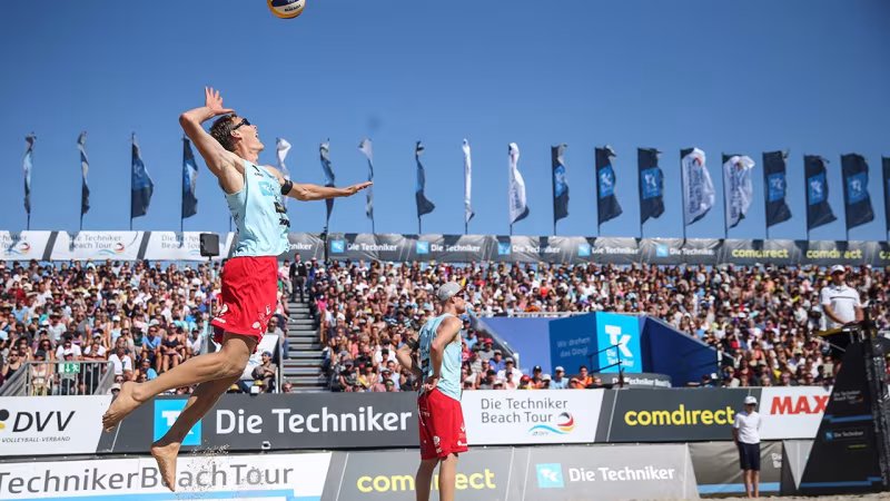 Teilnehmerfeld der Techniker Beach Tour Münster steht fest