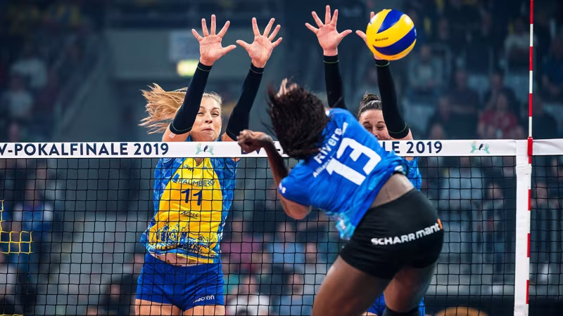 Volle Ladung Volleyball: Bis zu acht Finalspiele live bei Sport1