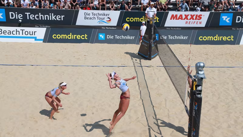 Beach-Volleyball als emotionale Werbeplattform für Marken im Sommer