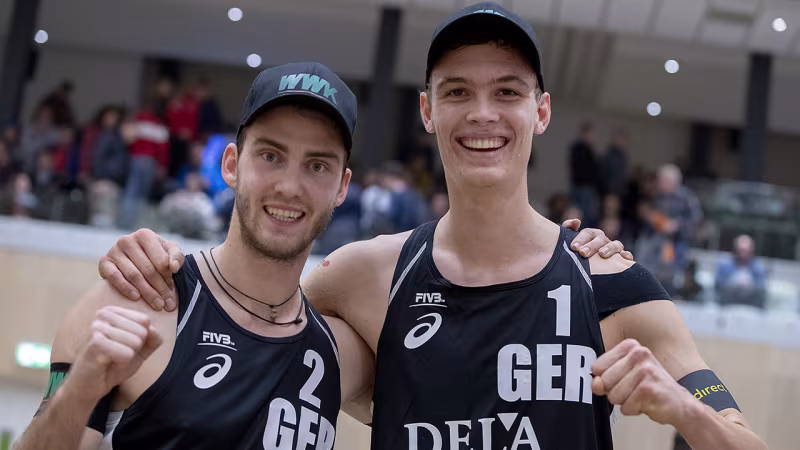 Starker Auftakt in 2019: Julius Thole/Clemens Wickler gewinnen Silber