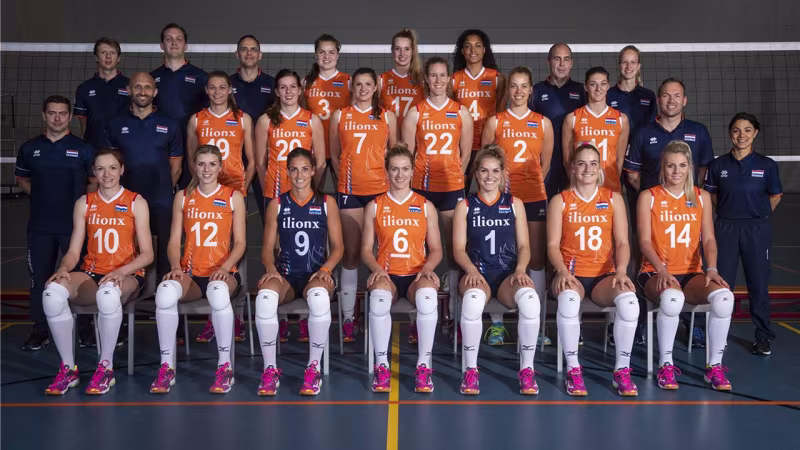 Foto FIVB: Team Niederlande