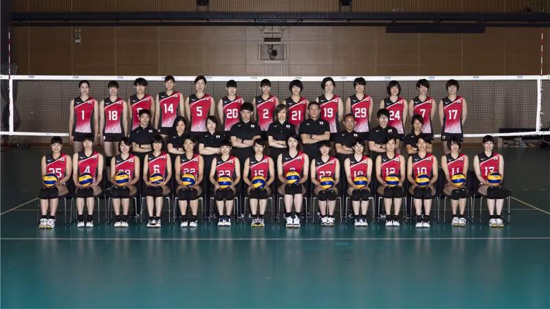 Foto FIVB: Team Japan  