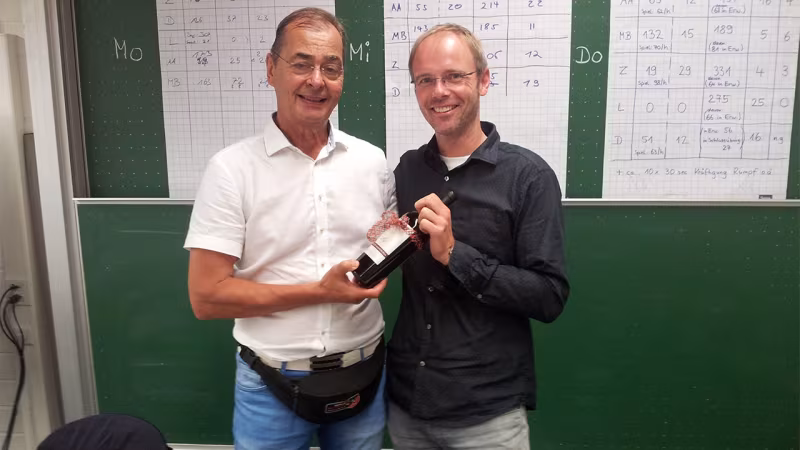 Moculescu erstmalig nach 30 Jahren Referent bei Trainerausbildung