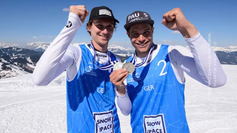 Paul Becker/Jonas Schröder gewinnen historisches SILBER
