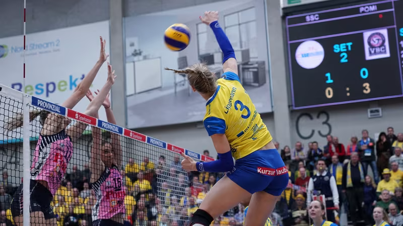 Foto CEV: Im Viertelfinale eliminierte Schwerin den italienischen Champions League Sieger von 2016, Pomì Casalmaggiore 