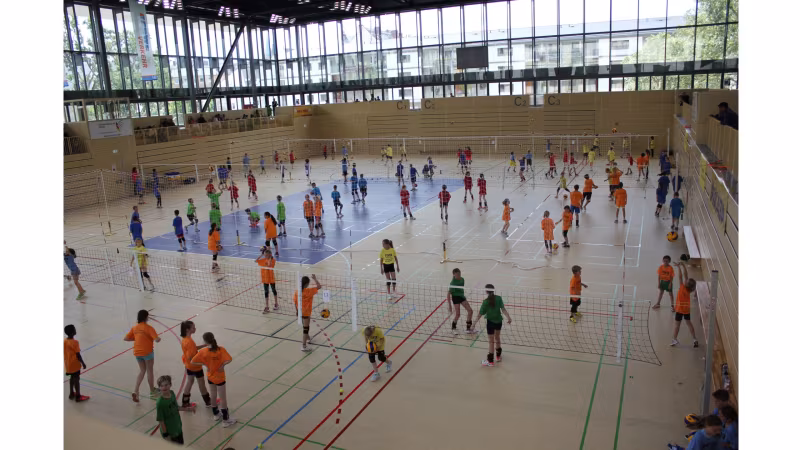 Volle Hallen, glückliche Kinder